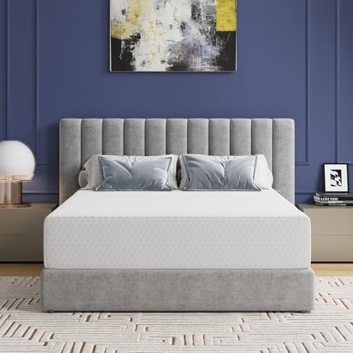 Avenco Queen Size Mattress, 10 Inch Memory Foam Queen Mattress in a Box for Comfort Sleep & Pressure Relief, CertiPUR-US Certified Medium Firm Mattresses