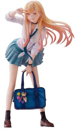 Zhongkaihua Kitagawa Marin Figura de uniforme escolar Ver. Figura de acción de 21 cm, estatua coleccionable, decoración de escritorio, regalo para fanáticos del anime