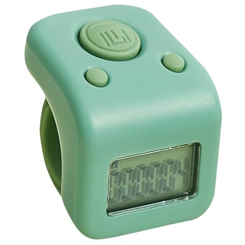 Compteur de Tours et de Scores de Gym – Compteur à 6 Chiffres Rechargeable avec écran LED, étanchéité IP65 – pour Les Tours de Natation, Les Tours de Boxe, Les entraînements HIIT – Design