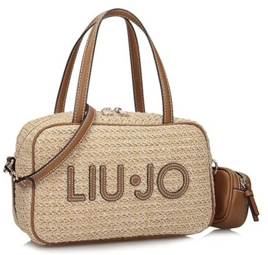 Liu Jo bolso bandolera Ferielle Bowling Bag Naturale beige