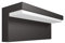 Philips Bustan LED Outdoor Wandleuchte (9 W), wetterfeste Außenleuchte mit warmweißer, dimmbarer LED Beleuchtung, anthrazit