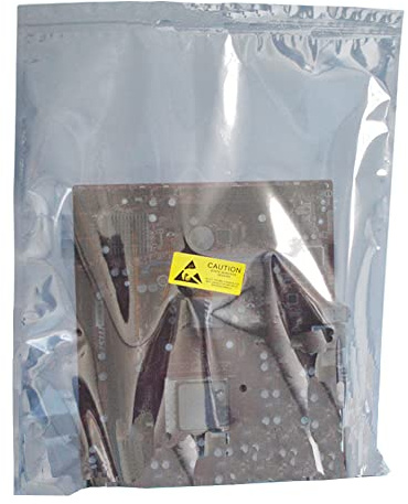 30pcs 11.8x15.7in(30x40cm) Anti Static Bags, ESD Bag Resealable Large Size for Motherboard HDD and Electronic Device,Anti-static Bag for Graphics Card