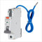 RCBO 32Amp, SAFEMORE Compact RCD Circuit Breaker for Earth Leakage, Type A, 1P+N, 30mA, 6kA, B32, Curve B