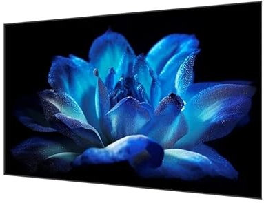 NothingProjector Schermo per proiettore, 100 pollici, ALR Rifiuto luce ambientale, 4K Ultra HD Telaio fisso 16:9, PET Crystal, Montaggio a parete per proiettori ultra-corta distanza, Classica