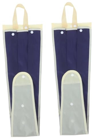 UPKOCH Bolsa Para Paraguas y Plegable Para Coche y Viajes, Funda Portátil Negra Ajustable, Organizador Resistente Al Agua Para Paraguas Largos y Plegables