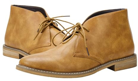 Zapatos Hombre Vestir Piel, Zapatillas De Vestir Hombre Casual, Zapatos Botas Cuero Hombres Tradicionales Clásicos con Desgaste Zapatillas Shoes Zapato