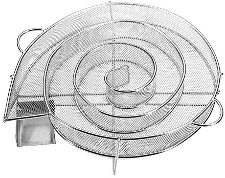 Générateur de fumée à froid, en forme d'escargot, rond, pour fumage à froid BBQ, en acier inoxydable, pour barbecue et fumoir