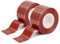 Selbstverschweißendes Silikonband Wasserdicht Silikon Tape Reparaturband Selbstklebendes Abdichtband Ideal für Schlauchreparatur, Kabelreparatur, Rohrreparatur 2 Rollen 3 Meter/Rollen (Rot)