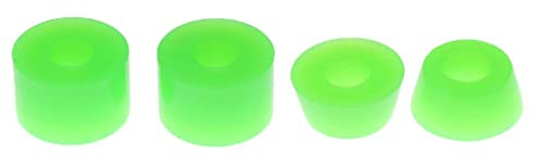 Aymzbd 4 Piezas Repuesto de Bushing para Longboard Kit de Bushings para Camión Patineta Amortiguador Material PU Adecuado para Deportes Al Aire Libre Uso en