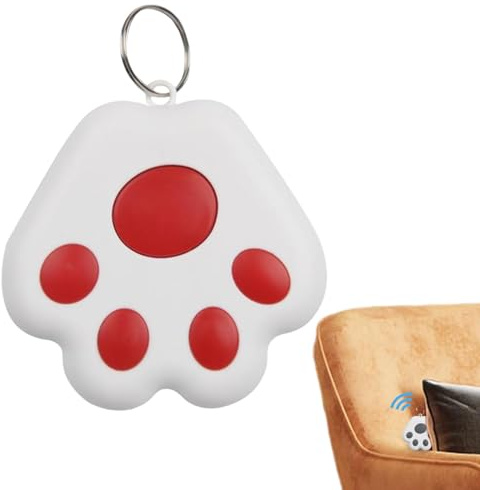 Mini Traceur GPS pour Chiens et en Forme de Griffe de Chat | Dispositif Anti-Perte Intelligent Portable pour Bagages, Animaux domestiques