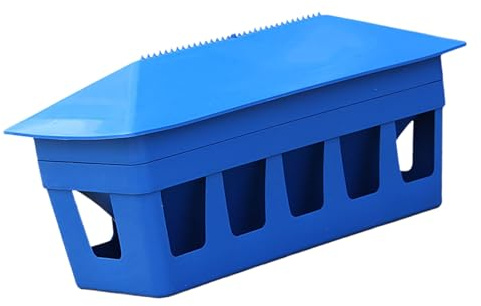 XAGMODSHN Dispensador automático de alimentación para palomas que ofrece gran capacidad y múltiples ranuras de acceso para una alimentación eficiente de palomas