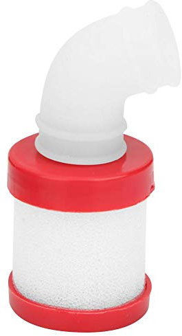VGEBY Filtre à Air de Voiture RC, filtres à Air de Moteur RC Mini pièces de Rechange universelles de Nettoyeur de Filtre à Air de Moteur adaptées pour HSP 1/8 94087 94762 Voiture RC(Rouge)