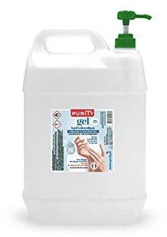 Bidon de 5 litres - Gel Hydroalcoolique Purity 703 - Parfum Fleur de Lin