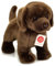 Teddy Hermann 91997 Labrador braun stehend 30 cm, Kuscheltier, Plüschtier