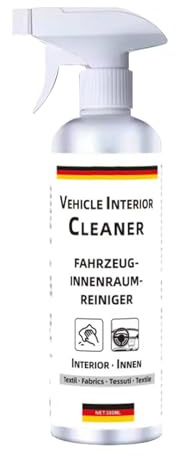 DAWCBVJQ Spray Detergente per Interni | 300ml Multiuso Pulizia Profonda | Rimuovi Macchie Tappezzeria Tetto Veicolo,per SUV Camion Pelle Tessuto Tappetino Manutenzione E Ripristino