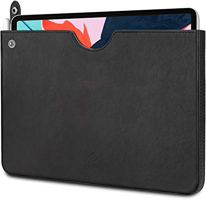 Fintie Tasche Hülle für iPad 10.9/10.2 Zoll, iPad Air 6 5 4 3 11/10.9/10.5- Kunstleder Tragetasche Tablet Schutzhülle Sleeve Aktentasche mit Karten-Slot, Schwarz