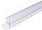 Junta de puerta de ducha,juntas de repuesto para ducha, junta de ducha para puerta ​de cristal,para cristal recto y curvado de 4mm hasta 12 mm (10 mm,h Tipo 100 cm)