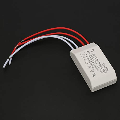 220V to 12V, 220V Ac 12V Electronic Transformer Ac Electronic Doorb 20-60W Smart Power Supply Driver Er Doorbell Halogen Voltage Converter