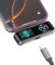 TWOPAN Magnetische tragbare iPhone-SSD für ProRes 4K 60fps Videoaufnahme, 512 GB externer Speicher für iPhone 15/16 Pro/Pro Max/iMac/MacBook, LCD-Display, USB-C PD 3.0 Port, integrierter Lüfter