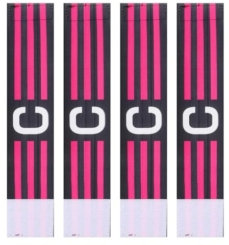 Mikinona 4 Pezzi Fasce Da Capitano Per Il Calcio Captain Band Del Calcio Bande Arm Captain Arm Bands