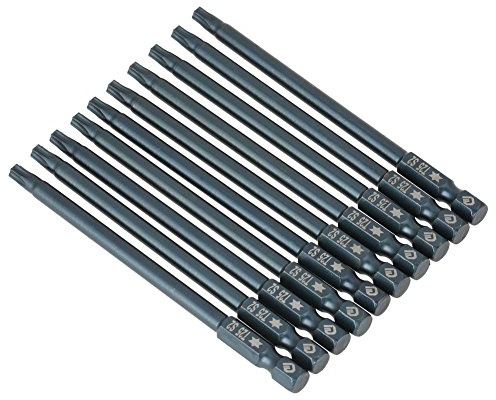 10 Stücke Torx Schraubendreher Bits T25 100mm Magnetic Safety Torx Bits Für DIY und professionelle Reparaturen