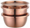 Stylish Colander Bowl Set with Lid, 2-in-1 Strainer and Washing Bowl for Fruits Vegetables, Large Draining Basket for Kitchen (Color : Rose Gold, Size : 20.3×9.5cm)