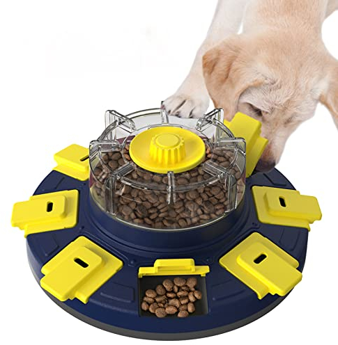 Dufuso Hundespielzeug Intelligenz, Hunde intelligenzspielzeug für große,mittlere und Kleine Hunde, interaktives Hundespielzeug unzerstörbar Dog Toys zu Angstlinderung und IQ verbessern- Stufe 2