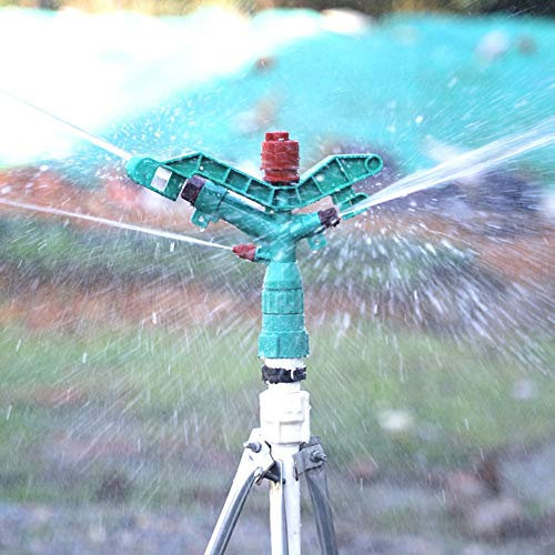 Eujgoov Arroseur à Bras Oscillant G1in DN25, Arroseur d'irrigation de Jardin, Outil d'irrigation, Arroseur d'irrigation, Rotation à 360 Degrés, Accessoires d'arrosage pour
