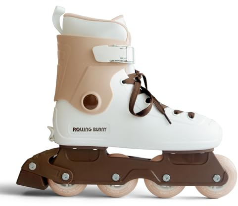 RollingBunny Inline Skates for Women - Adjustable Size Roller Blades for Adult Female, Hard Shell ABEC-7, Smooth and Comfortable
