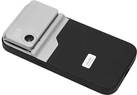 CHICIRIS Lente de microscopio móvil de alta definición 400x para Pro, fácil de usar, lente de microscopio para smartphone para observación
