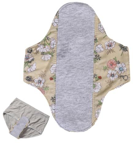 Compresas femeninas - Impermeables, A prueba de fugas, Transpirables de Algodón | Toallas Transpirables Femeninas para la Regla,para Uso Diario, Viaje, Dormir, Deporte, Hogar, Oficina, Apartamento,