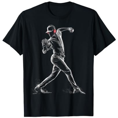 Casque de Baseball Coach Graphic T-Shirt