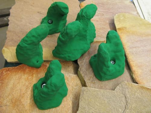 Klettergriffe Set Brünnstein 5 Stück - KS 71-75 (Gelb)