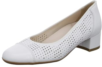 ara Damen Nizza Pumps, Weiss, 40 EU Weit
