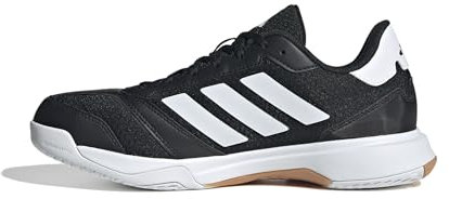 adidas Herren Ligra 8 Mens Indoor Shoes Schuhe, Core Black/Cloud White/Cloud White, 43 1/3 EU