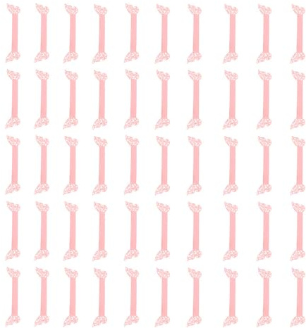 ieron 50 st fjärilspapper servettringar, fjärilspapper servettringar, bröllop bankett födelsedagsfest bordsdekorationer (rosa)