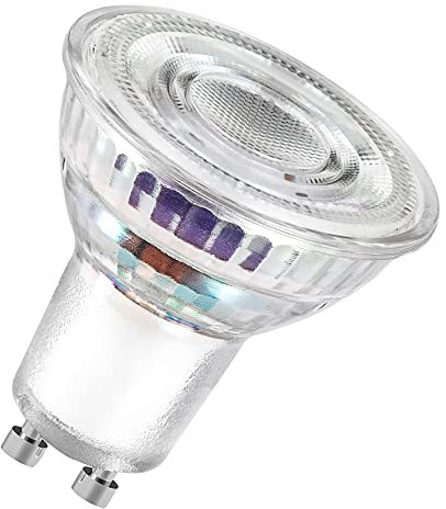 OSRAM Lampade LED ad alta efficienza con classe di efficienza energetica A, Confezione vantaggiosa con 5 lampadine, sostituzione 50W, bianco caldo (2700K), E27, vetro