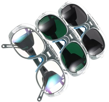 DIYEAH 3Paires Lunettes Protection Équipement De Transparent Pour Travail Lentilles Buée Polyvalentes Pour Applications
