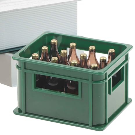 Piccole bottiglie di vino da birra, in miniatura, accessori per bevande in miniatura, decorazione per casa delle bambole, mini bottiglie realistiche in stile vintage per giardino delle fate, pub