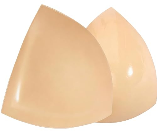 Curlady Sticky Bra, Double Sided Stick on Bra Inserts, Reusable Push Up Lift Enhancer Pads, Invisible Self Adhesive Bra for Swimsuit, Backless and Strapless Clothing