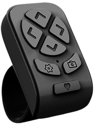 Contrôleur de défilement bluetooths – Tourneur de page et déclencheur d'obturation sans fil, télécommande universelle pour téléphones, tablettes et liseuses électroniques | Gadget pratique pour les pr