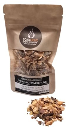 Sonnlicht Weihnachts Räuchermischung 15 g – Handgefertigte Weihrauch- & Kräutermischung – Würziger Weihnachtsduft – Zum Räuchern auf Stövchen & Kohle – Festliche Atmosphäre für Advent & Rauhnächte