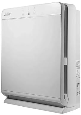 Mitsubishi Electric Premium Purificatore d'aria MA-EW85S-E, filtro HEPA e ai carboni attivi, Smart-Search, autopulente, compatibile Wi-Fi, CADR 511 m³/h