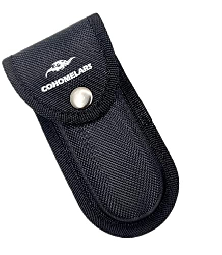 Nylonpåse (medelstorlek) för 10 cm – 10 cm multiverktyg, horisontellt bärande nylonmantel för tjocka vikknivar 10 cm – 14,5 cm, nylonfodral för Leatherman multiverktyg, knivhölster med bältesögla