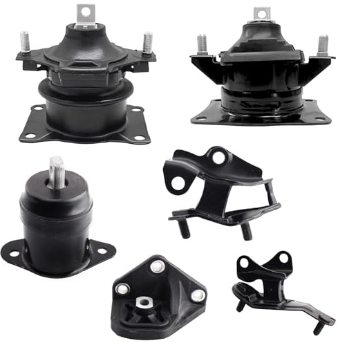 Engine Motor and Transmission Mount Compatible with 2003-2007 Accord 2.4L Automatic - Replaces A4526HY, A4517, A4509, A4542, A4516, A4510