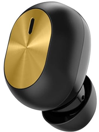 Casque audio mono, casque monoauriculaire, Mono oreille, casque sans fil invisible pour téléphone portable, casque sans fil et compact pour smartphone et usage domestique