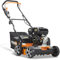FEIDER FST200PRO Scarificateur Thermique pour Gazon 212cm3 - Largeur Travail 44cm - Carter en Acier - Bac 45L - Hauteur de Travail de +5 à -15mm - Option Emousseur - Outillage Jardin et Pelouse