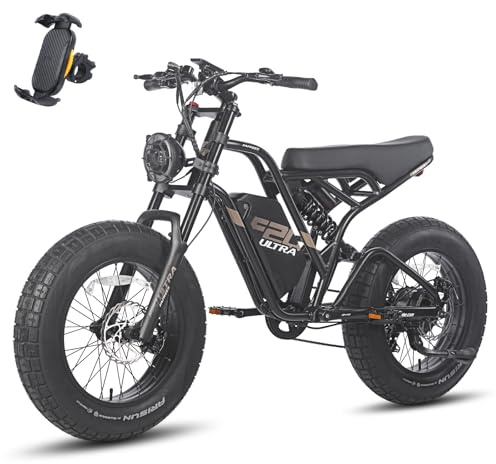 Fafrees [Officiellt F20 Ultra E Bike mountainbike batteri 48 V 25 Ah till 140 km räckvidd, 79 N.m elcykel dam, E cyke, elcykel IPX5, Ebike män Fatbike upp till 180 kg