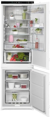 AEG Series 8000 249 Litre 70/30 Built In Fridge Freezer