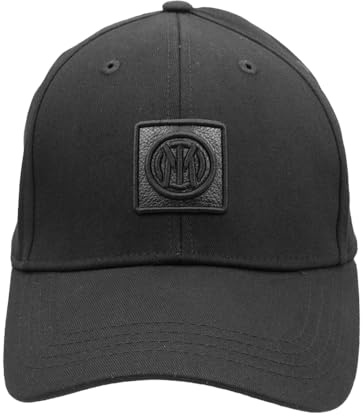INTER Cappello Baseball Cotone E Patch Pelle Ricamato 153592